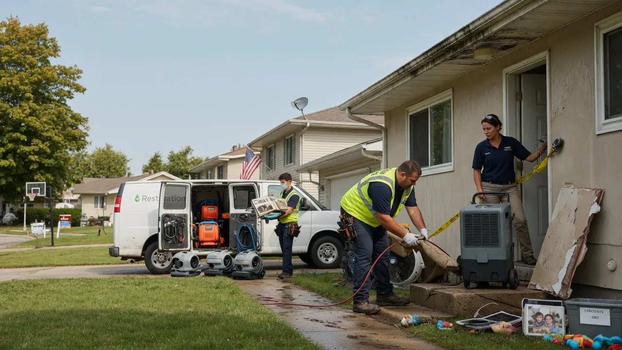 Water Damage Restoration in Saddle Brook, NJ near me